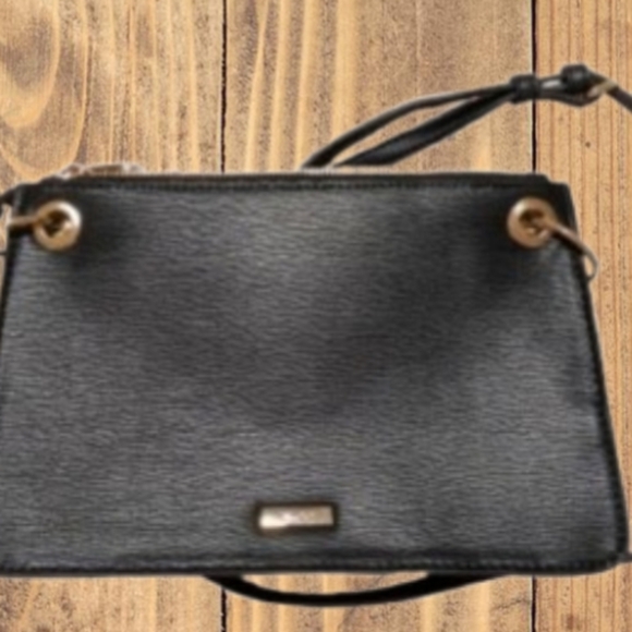 Aldo Black Leather Crossbody Bag - Picture 5 of 5